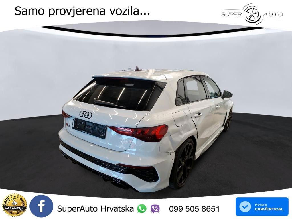 Audi RS3 Sedan 2.5 TFSI (400 KS) quattro S tronic LED+GR SJED+ACC
