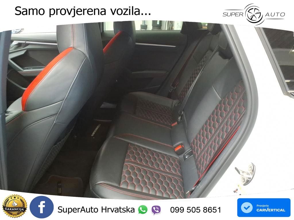 Audi RS3 Sedan 2.5 TFSI (400 KS) quattro S tronic LED+GR SJED+ACC