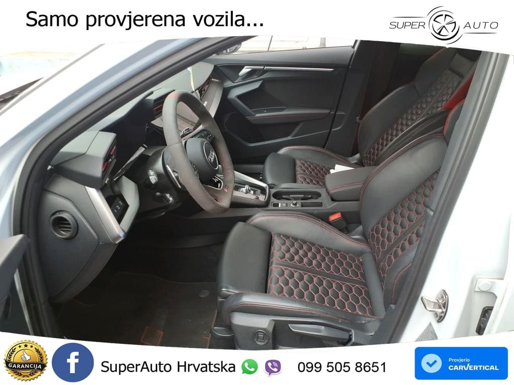 Audi RS3 Sedan 2.5 TFSI (400 KS) quattro S tronic LED+GR SJED+ACC
