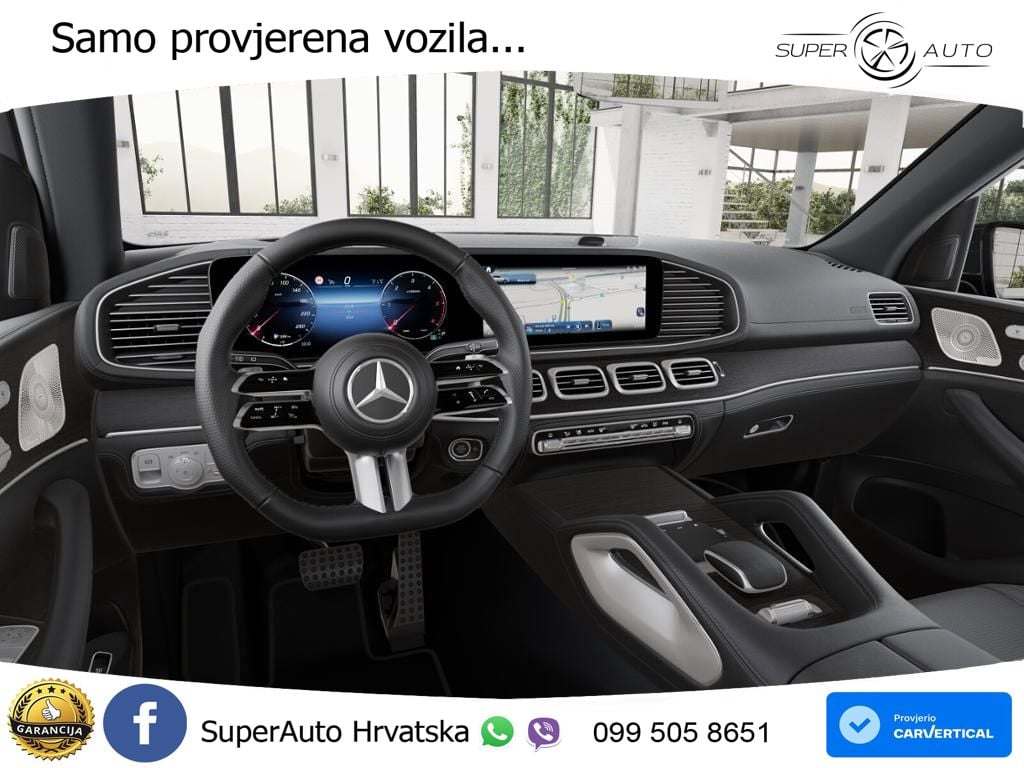 Mercedes GLE 450d (367 KS) EQ Boost 4MATIC 9G-TRONIC AMG ACC+HEAD+GR SJED+360+PANO