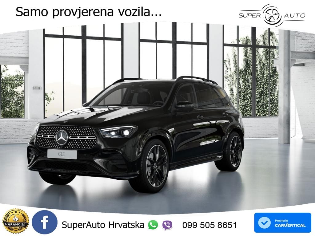 Mercedes GLE 450d (367 KS) EQ Boost 4MATIC 9G-TRONIC AMG ACC+HEAD+GR SJED+360+PANO