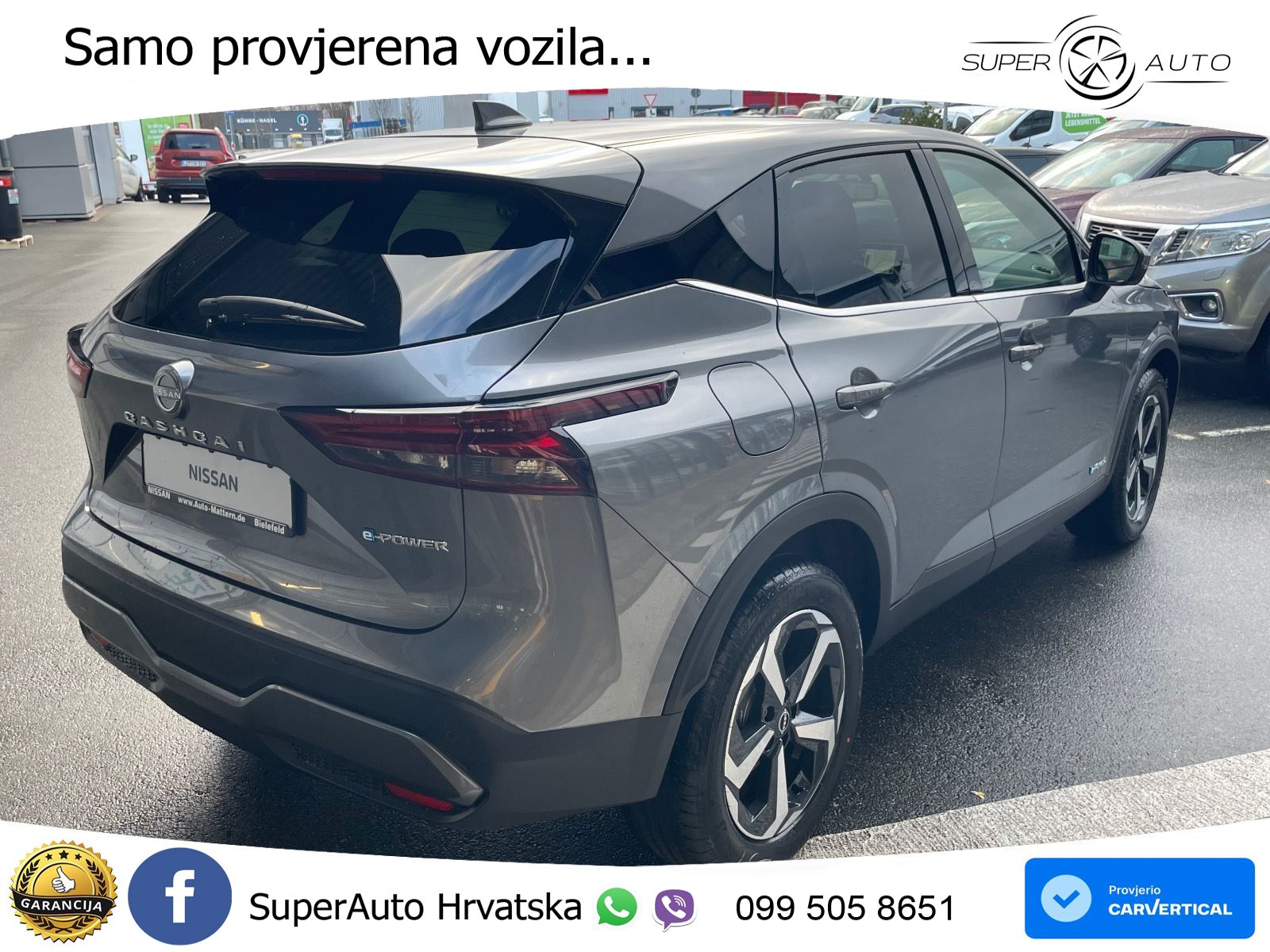 Nissan Qashqai e-POWER 1.5 VC-T (190 KS) Automatic N-Connecta LED+ACC