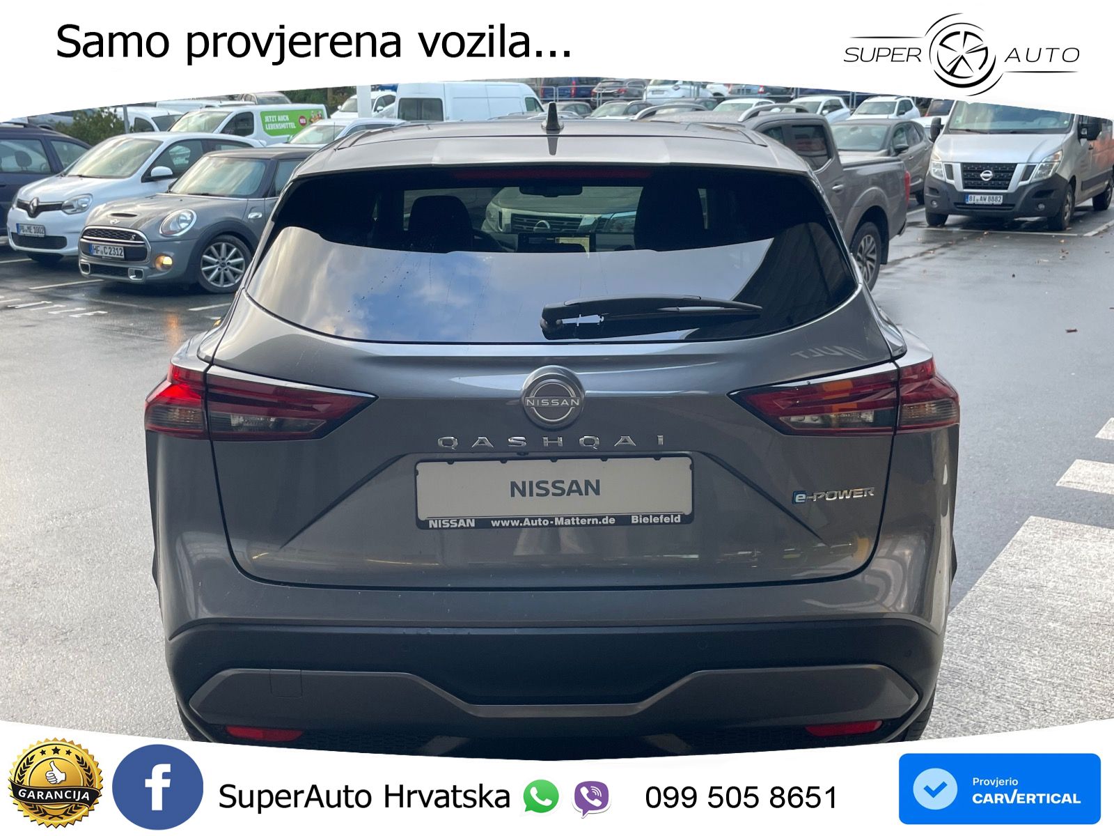 Nissan Qashqai e-POWER 1.5 VC-T (190 KS) Automatic N-Connecta LED+ACC