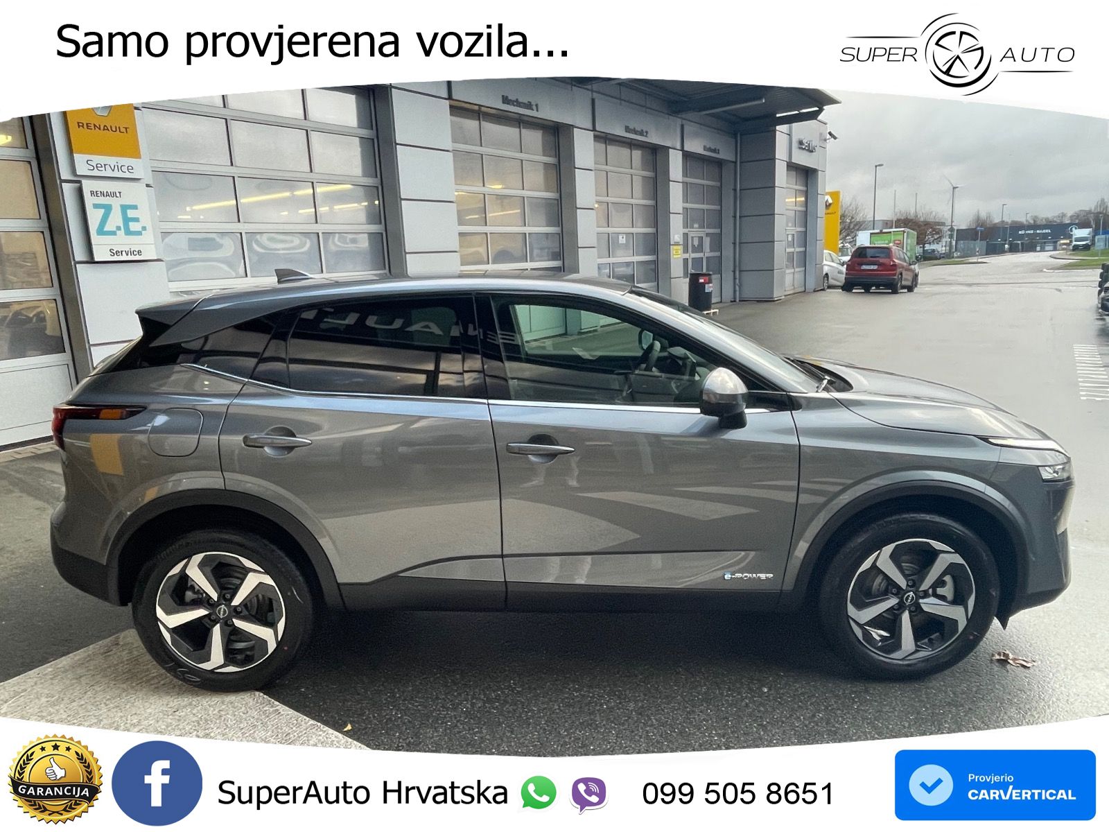 Nissan Qashqai e-POWER 1.5 VC-T (190 KS) Automatic N-Connecta LED+ACC