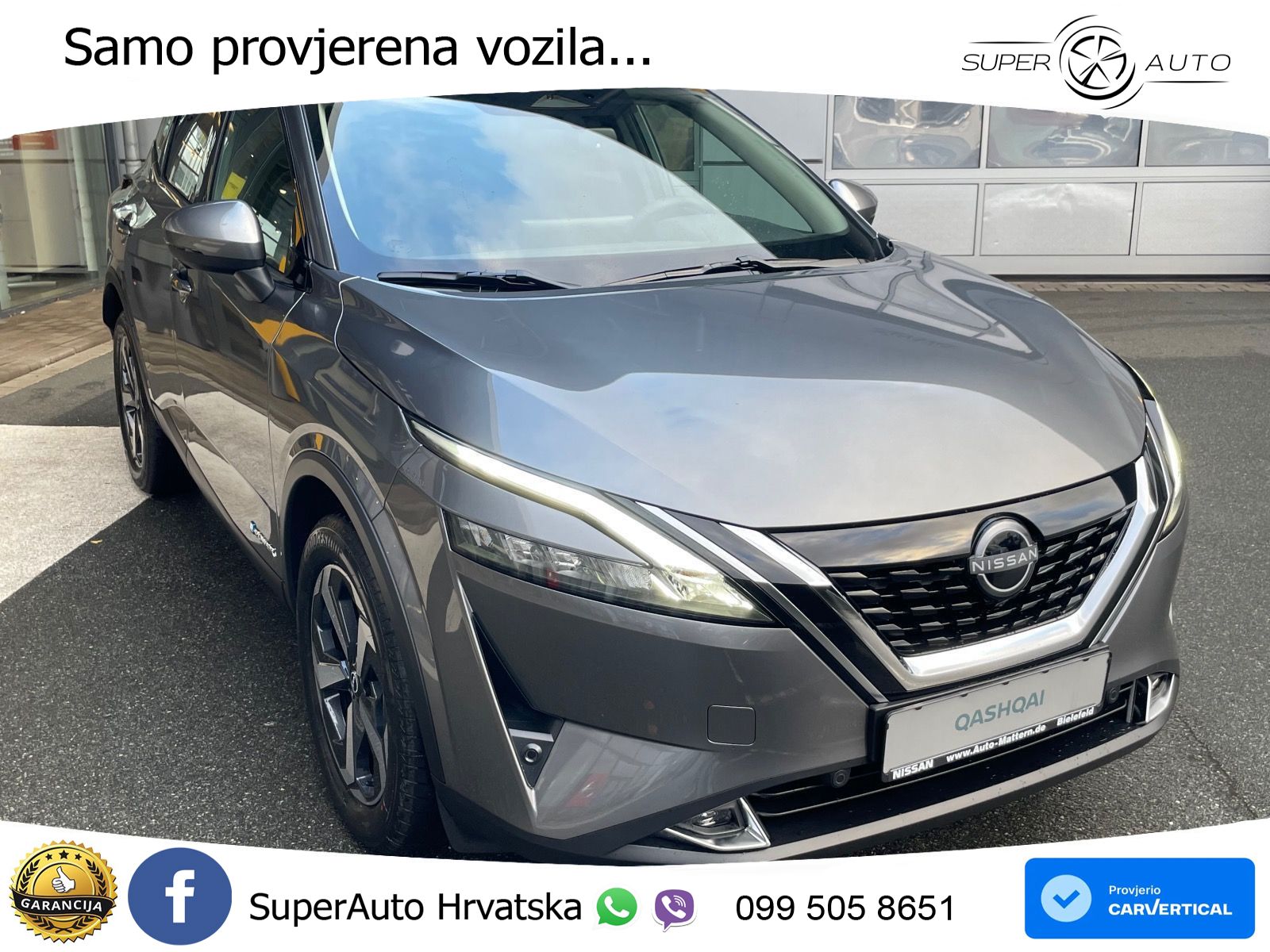 Nissan Qashqai e-POWER 1.5 VC-T (190 KS) Automatic N-Connecta LED+ACC
