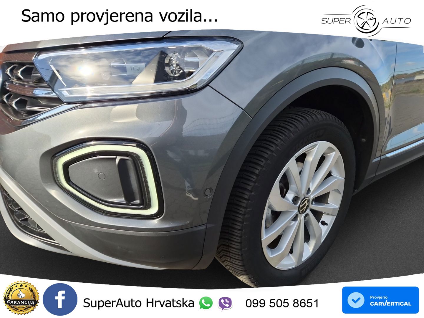 Volkswagen T-Roc 1.5 TSI (150 KS) DSG LED+GR SJED+ACC