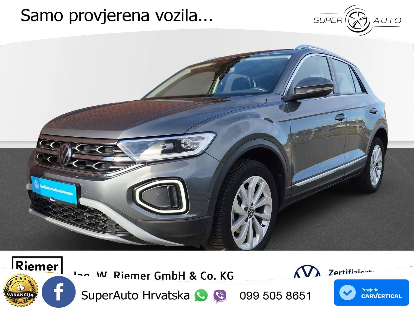 Volkswagen T-Roc 1.5 TSI (150 KS) DSG LED+GR SJED+ACC