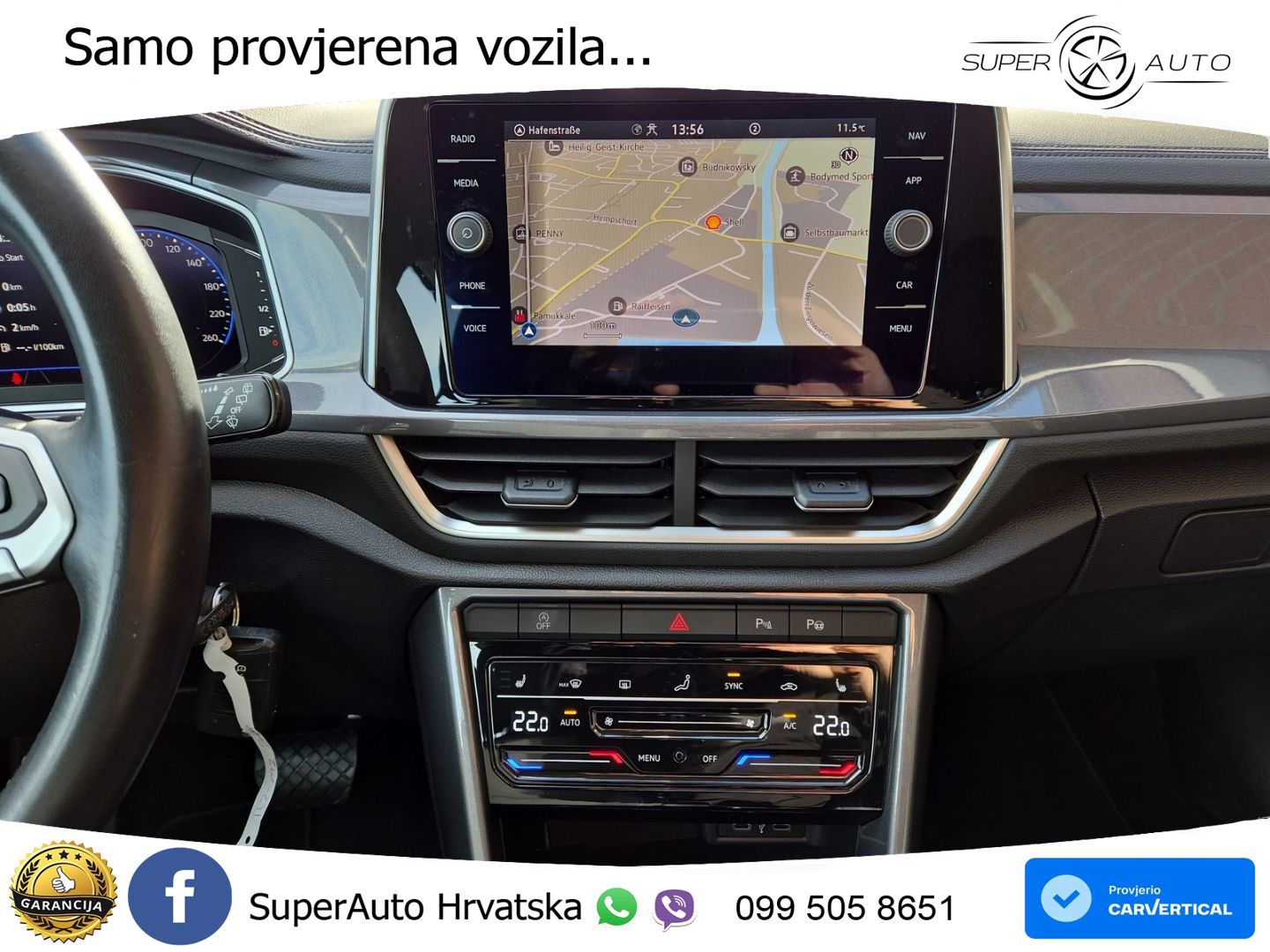 Volkswagen T-Roc 1.5 TSI (150 KS) DSG LED+GR SJED+ACC
