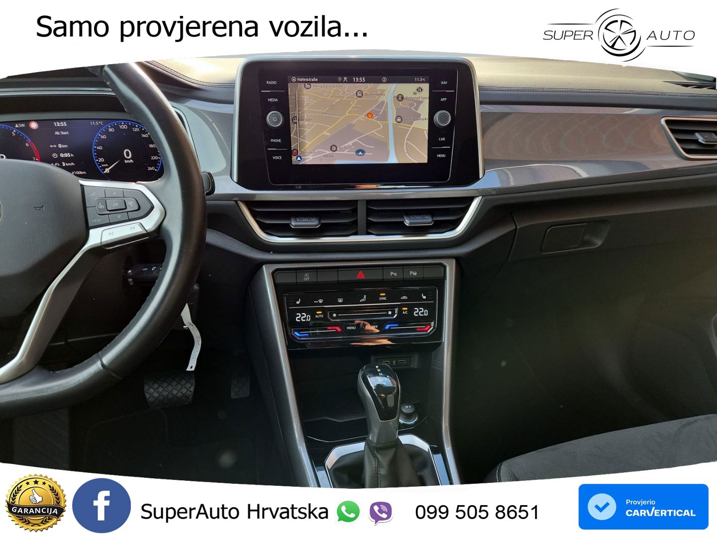 Volkswagen T-Roc 1.5 TSI (150 KS) DSG LED+GR SJED+ACC