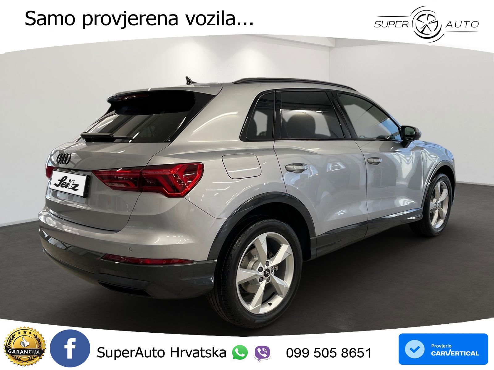 Audi Q3 35 TFSI (150 KS) S tronic advanced MATRIX+GR SJED+KAM