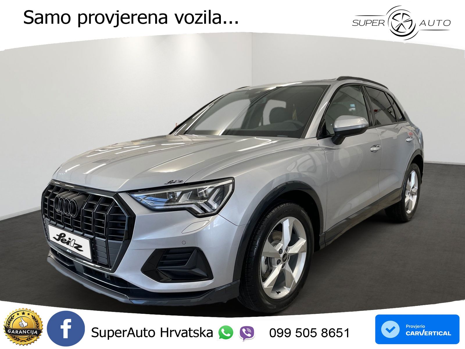 Audi Q3 35 TFSI (150 KS) S tronic advanced MATRIX+GR SJED+KAM