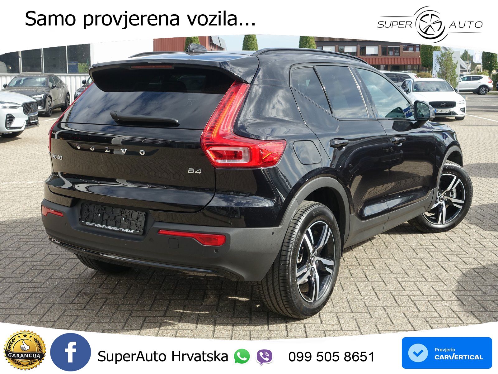 Volvo XC40 2.0 B4 197 KS Automatic LED+GR SJED+ACC