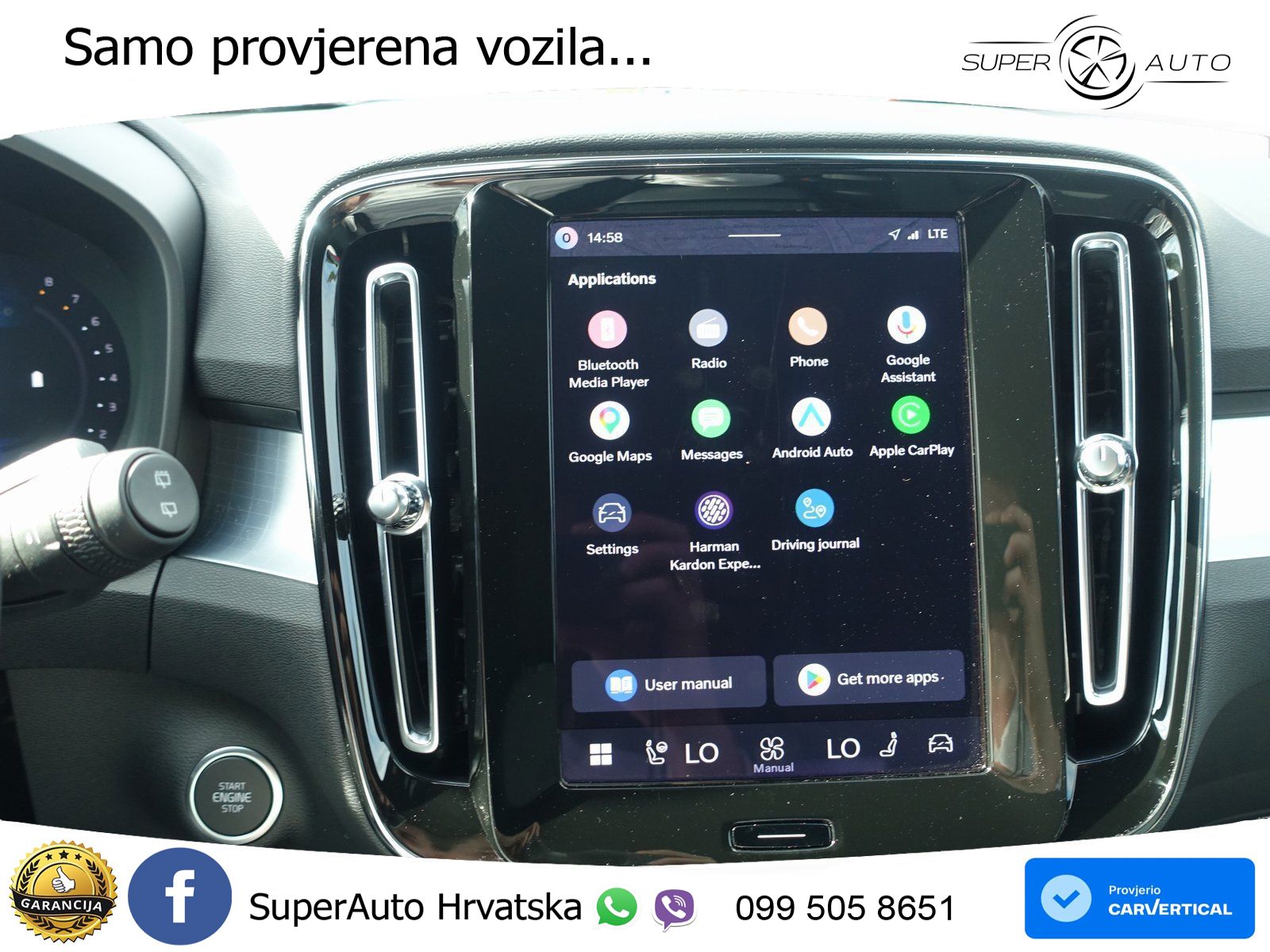 Volvo XC40 2.0 B4 197 KS Automatic LED+GR SJED+ACC