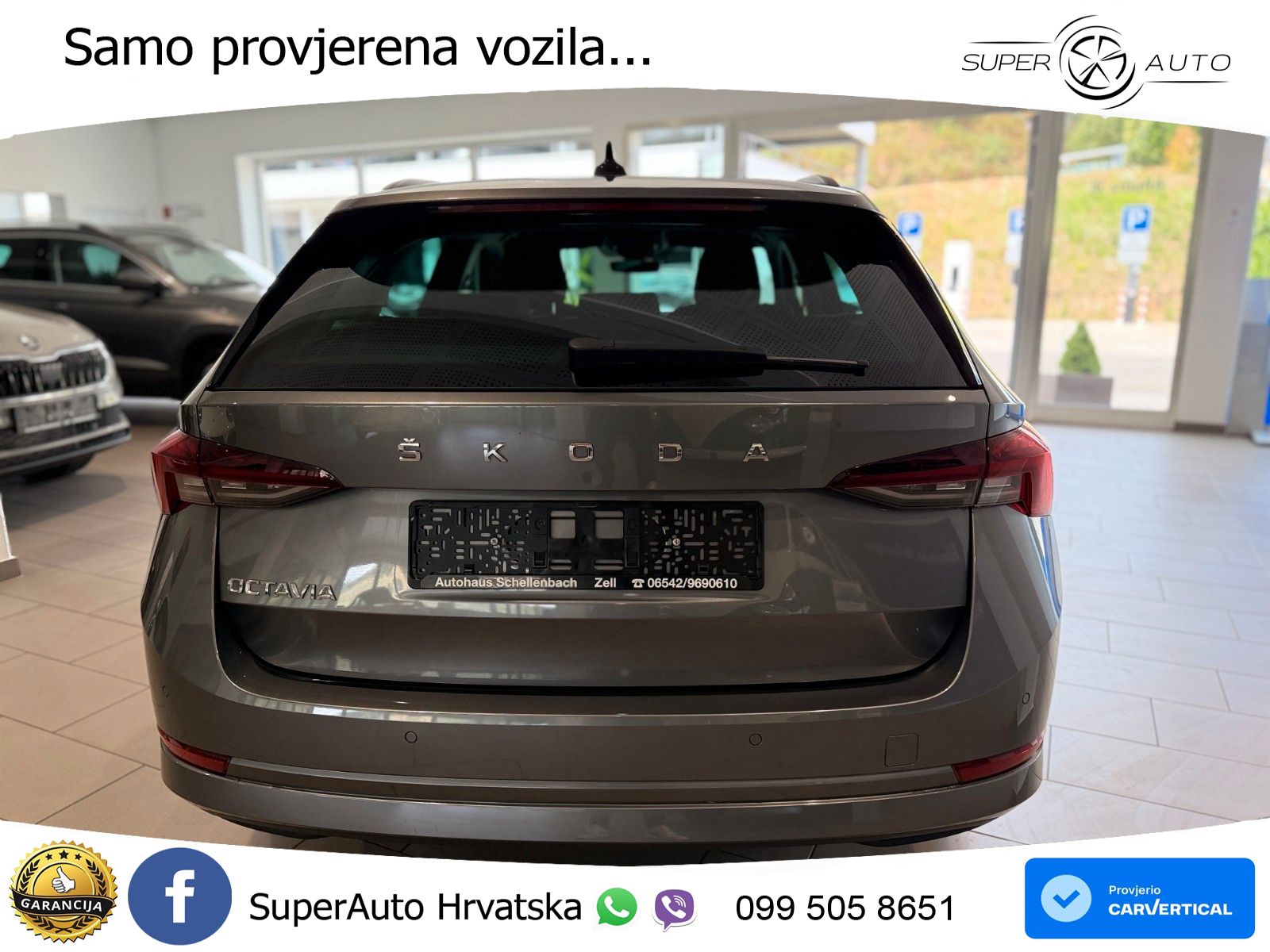 Škoda Octavia Combi 2.0 TDI (150 KS) DSG LED+GR SJED+ACC