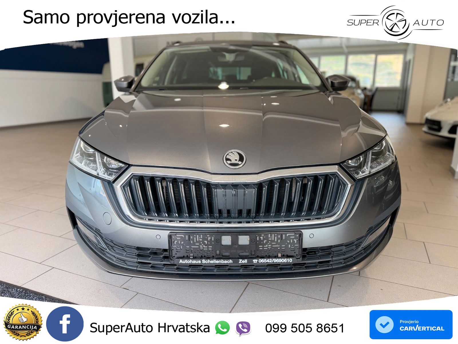 Škoda Octavia Combi 2.0 TDI (150 KS) DSG LED+GR SJED+ACC
