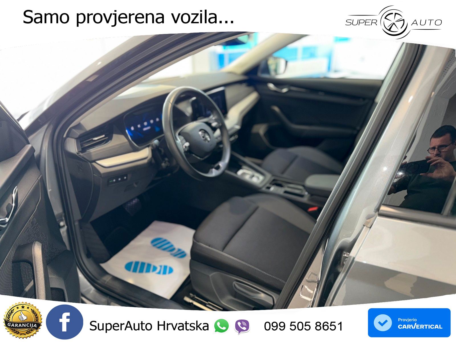 Škoda Octavia Combi 2.0 TDI (150 KS) DSG LED+GR SJED+ACC