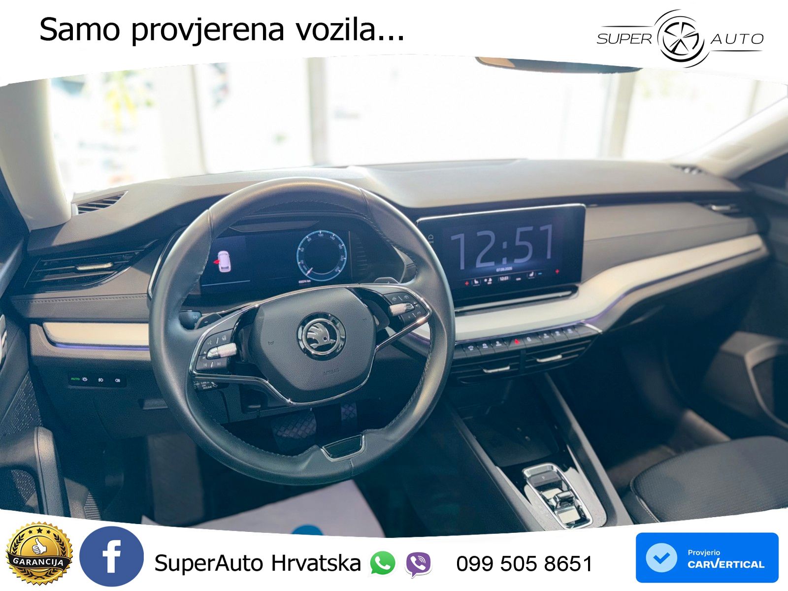 Škoda Octavia Combi 2.0 TDI (150 KS) DSG LED+GR SJED+ACC