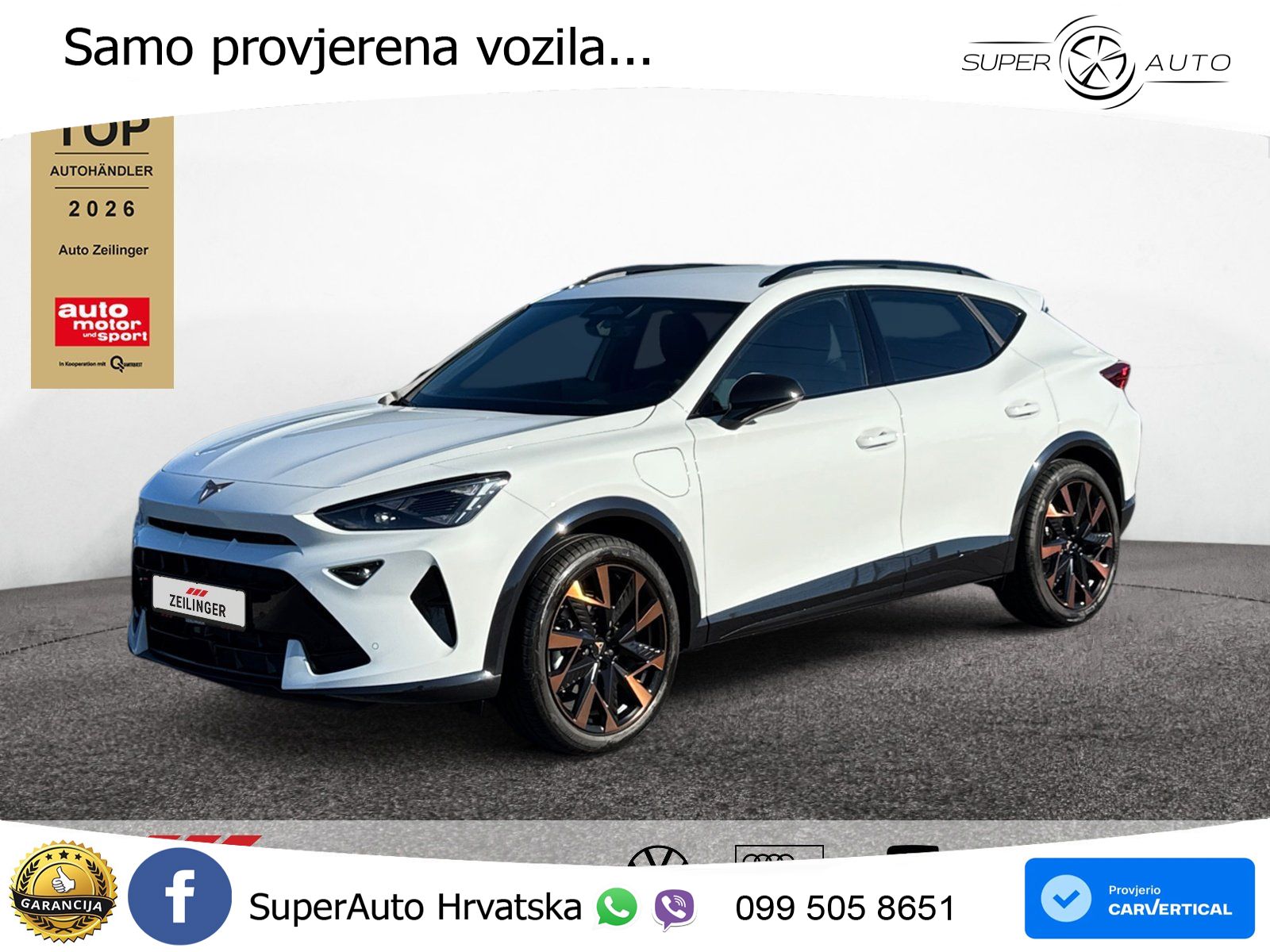 Cupra Formentor 1.5 TSI (204 KS) e-Hybrid DSG LED+GR SJED+ACC