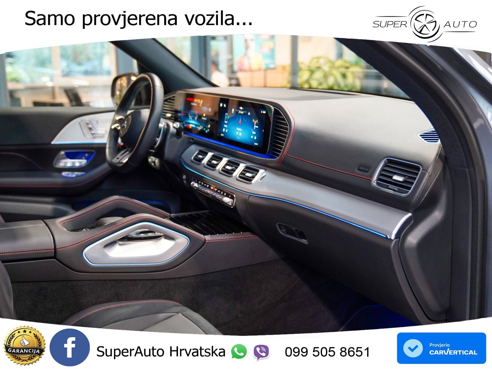 Mercedes AMG GLE 53 (544 KS) Hybrid 4MATIC+ 9G-TRONIC ACC+GR SJED+360+PANO