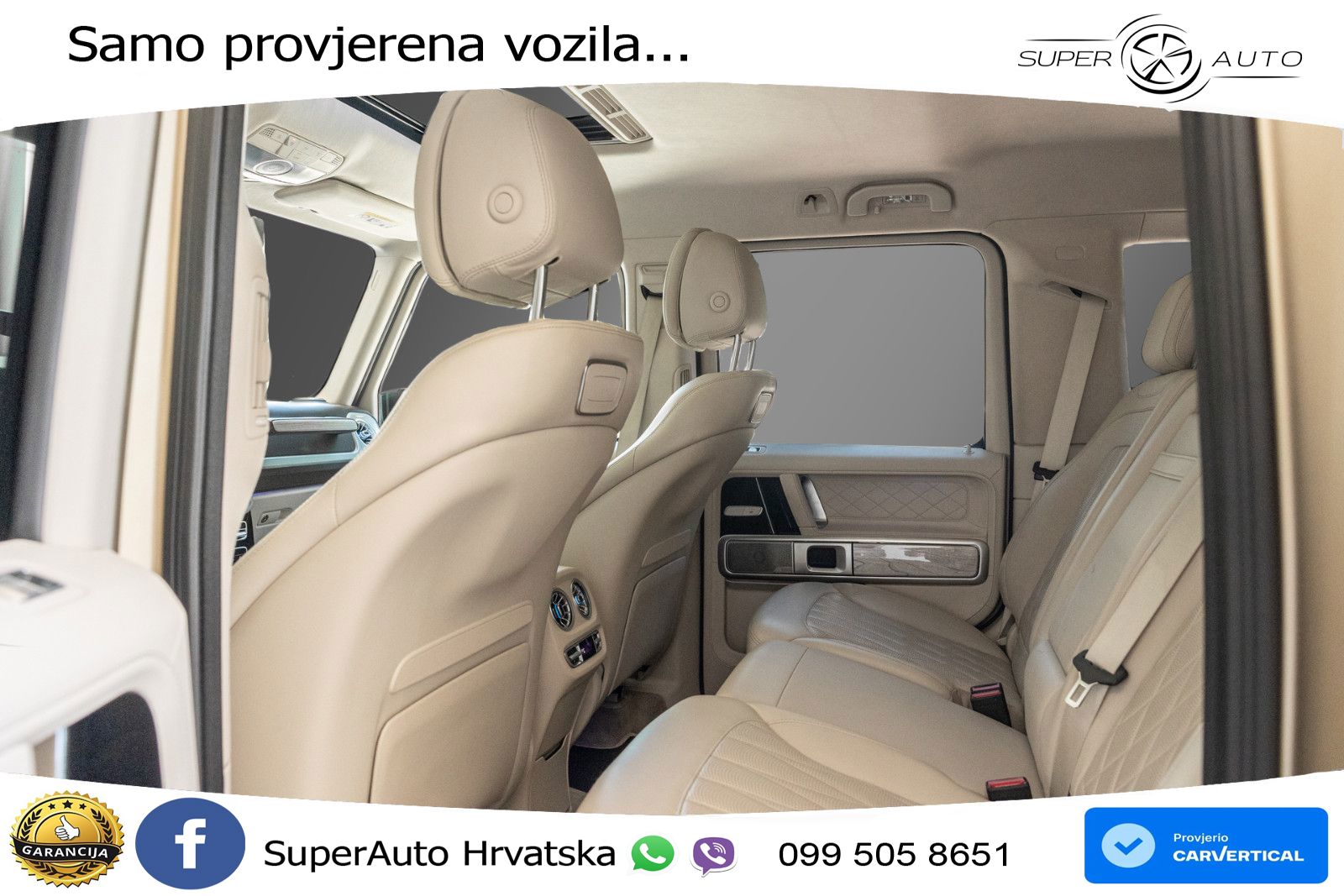 Mercedes AMG G 63 Long V8 (585 KS) 4MATIC 9G-TRONIC AMG SPEEDSHIFT TCT LED+GR SJED+ACC
