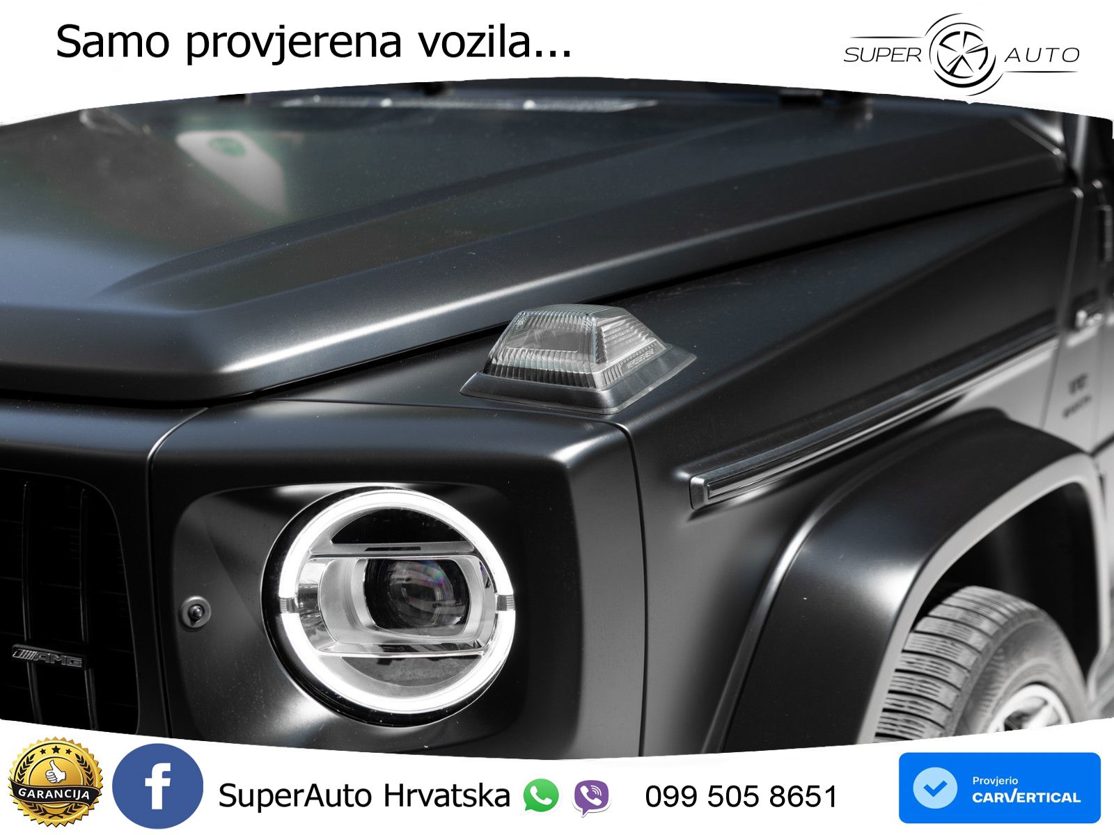Mercedes AMG G 63 Long V8 (585 KS) 4MATIC 9G-TRONIC AMG SPEEDSHIFT TCT LED+GR SJED+ACC