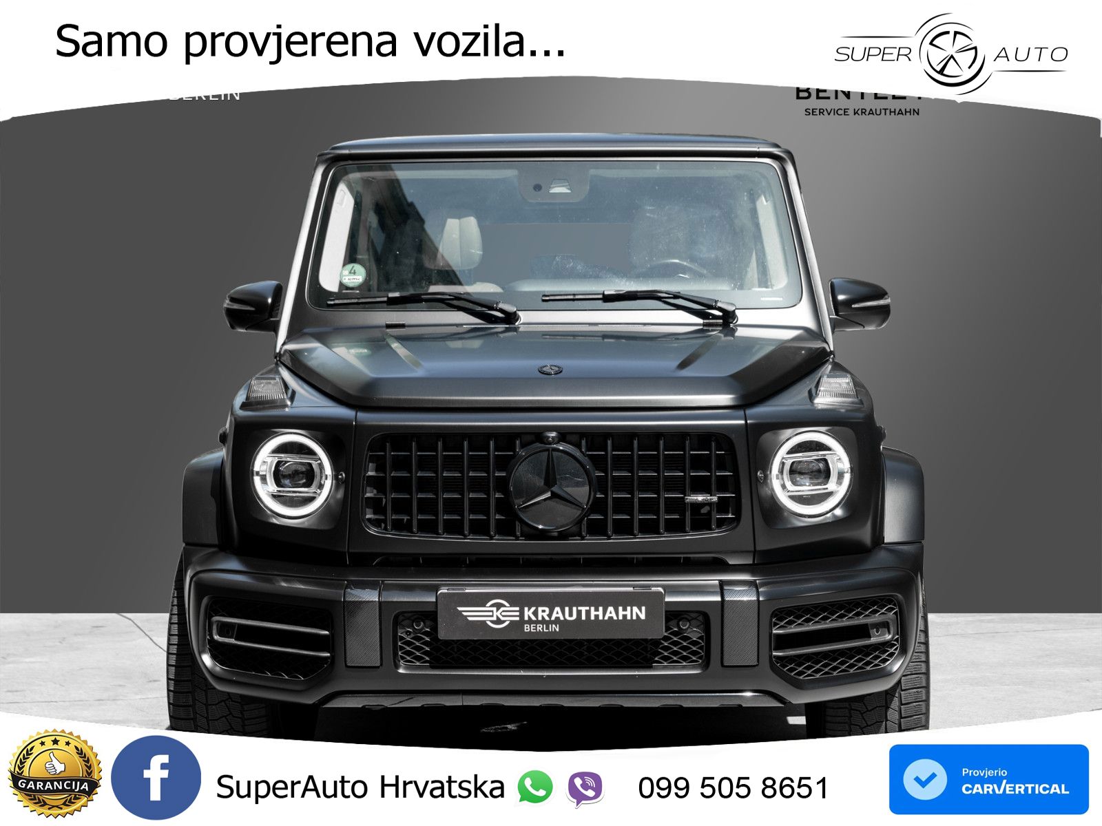 Mercedes AMG G 63 Long V8 (585 KS) 4MATIC 9G-TRONIC AMG SPEEDSHIFT TCT LED+GR SJED+ACC
