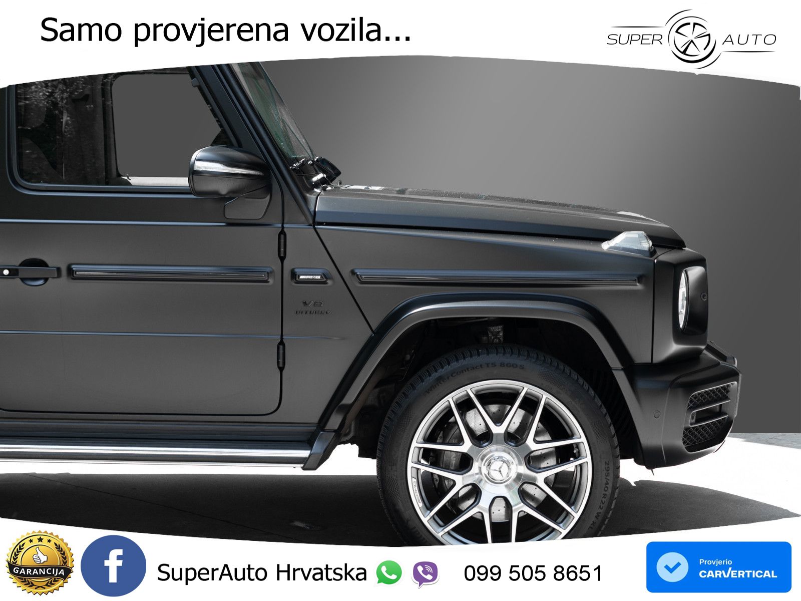 Mercedes AMG G 63 Long V8 (585 KS) 4MATIC 9G-TRONIC AMG SPEEDSHIFT TCT LED+GR SJED+ACC