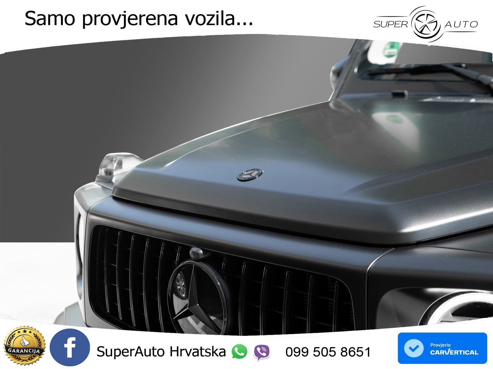 Mercedes AMG G 63 Long V8 (585 KS) 4MATIC 9G-TRONIC AMG SPEEDSHIFT TCT LED+GR SJED+ACC
