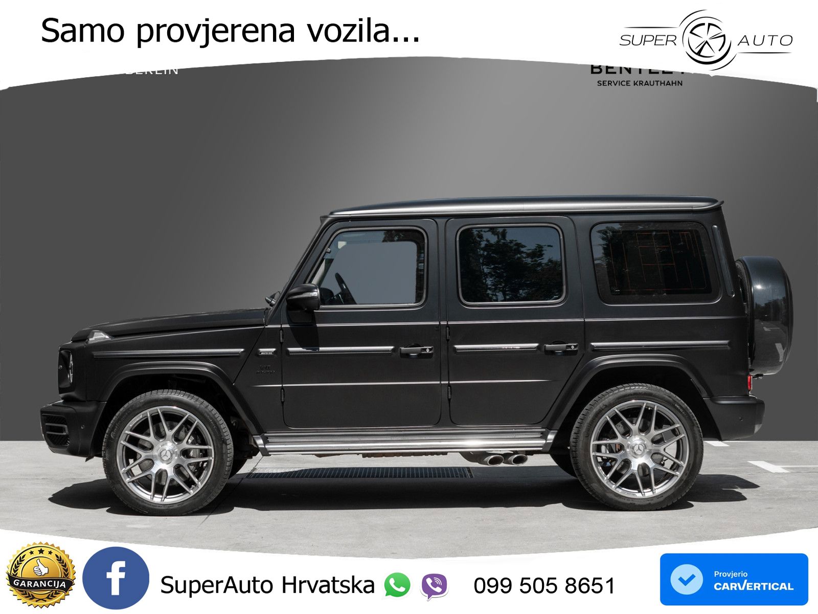 Mercedes AMG G 63 Long V8 (585 KS) 4MATIC 9G-TRONIC AMG SPEEDSHIFT TCT LED+GR SJED+ACC