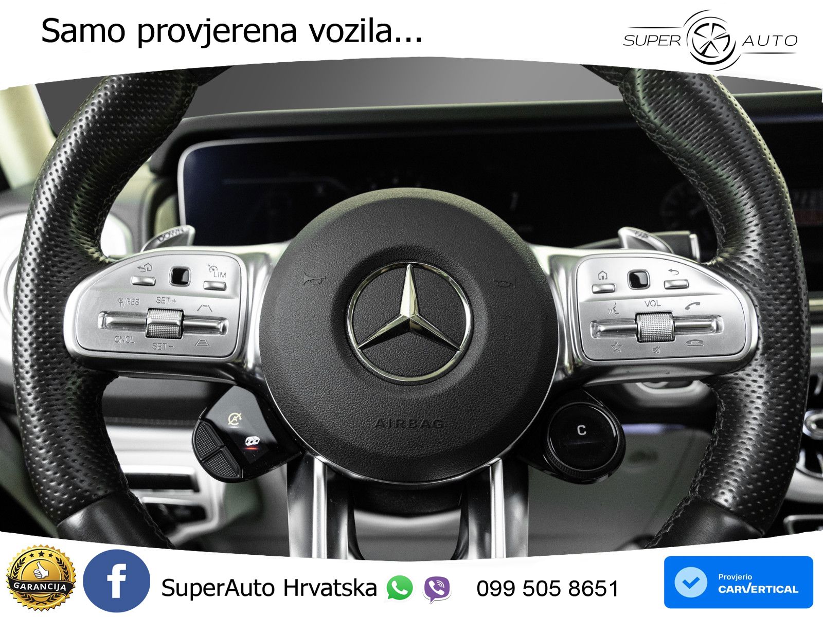 Mercedes AMG G 63 Long V8 (585 KS) 4MATIC 9G-TRONIC AMG SPEEDSHIFT TCT LED+GR SJED+ACC