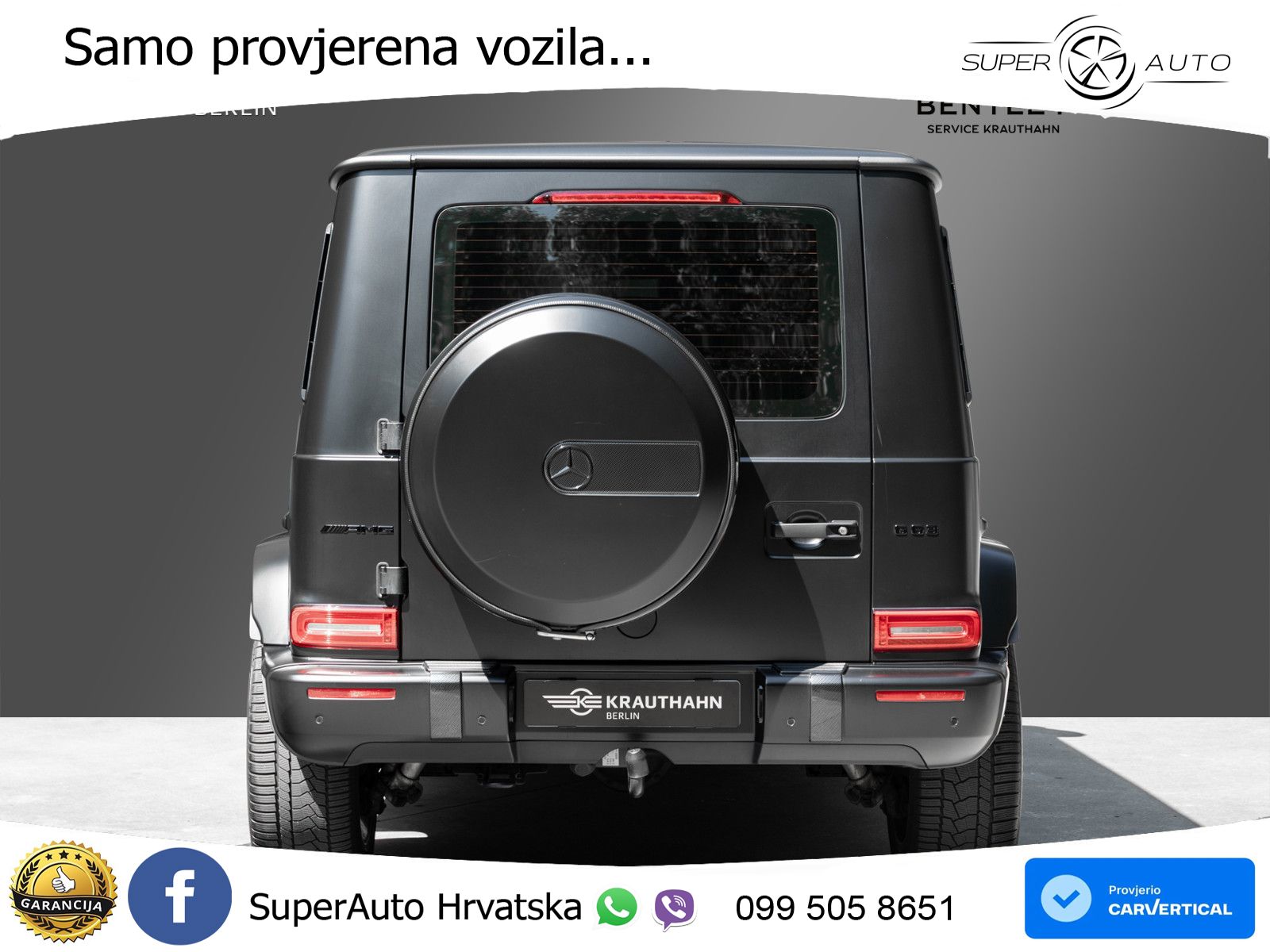 Mercedes AMG G 63 Long V8 (585 KS) 4MATIC 9G-TRONIC AMG SPEEDSHIFT TCT LED+GR SJED+ACC