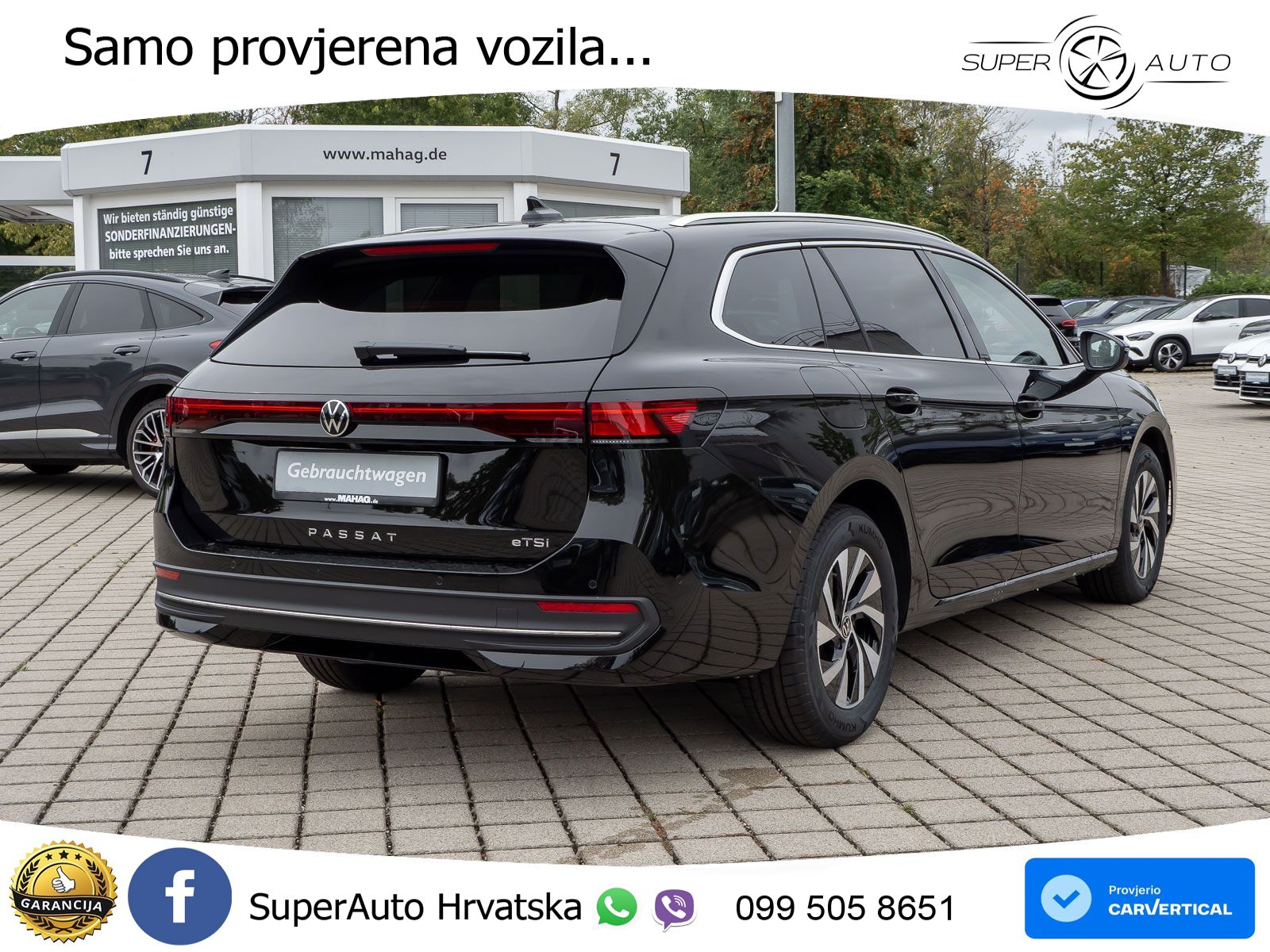 Volkswagen Passat Variant 1.5 eTSI (150 KS) DSG Business LED+GR SJED+ACC