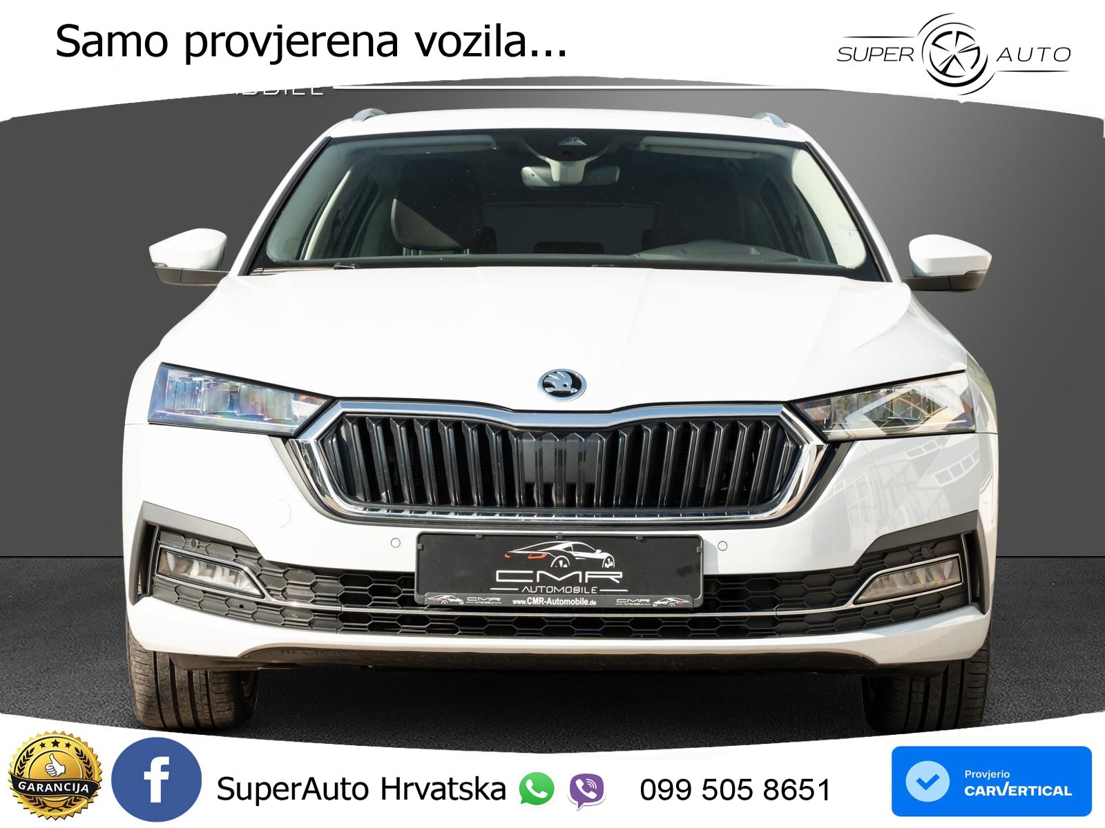 Škoda Octavia Combi 2.0 TDI (150 KS) DSG LED+GR SJED+ACC