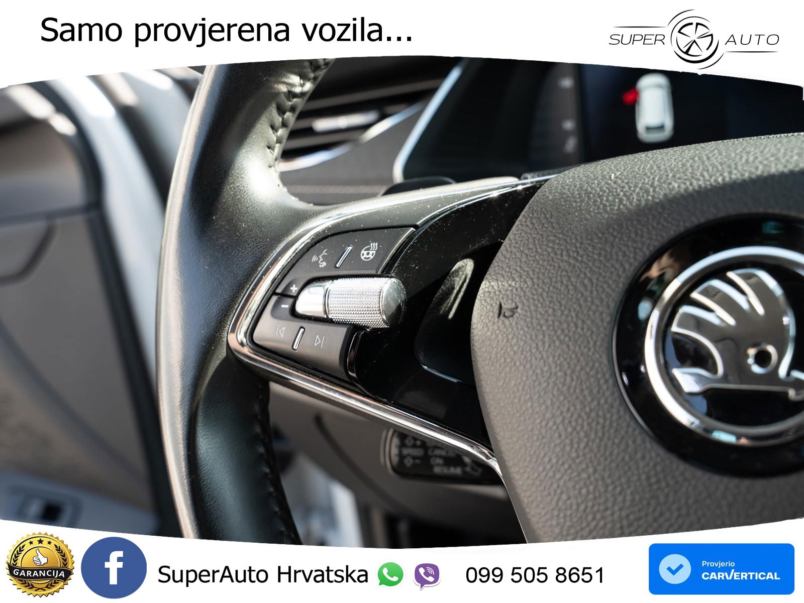Škoda Octavia Combi 2.0 TDI (150 KS) DSG LED+GR SJED+ACC