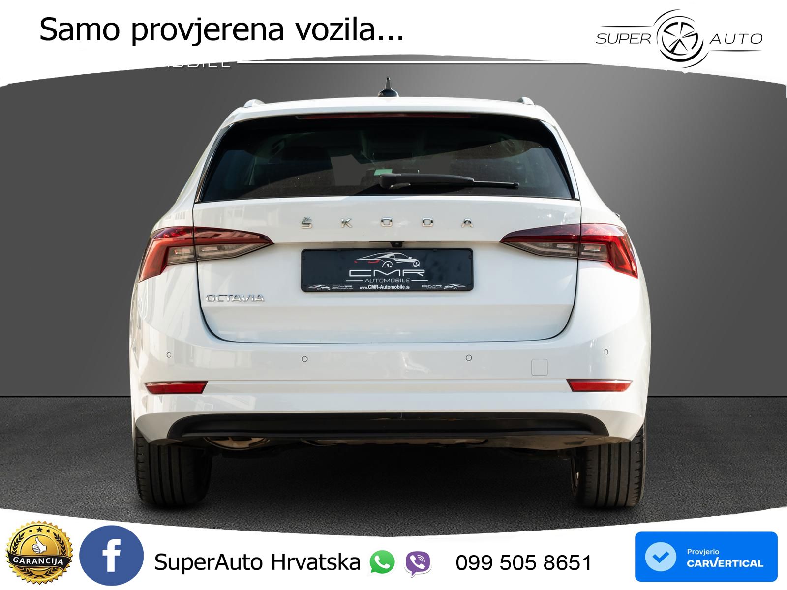 Škoda Octavia Combi 2.0 TDI (150 KS) DSG LED+GR SJED+ACC