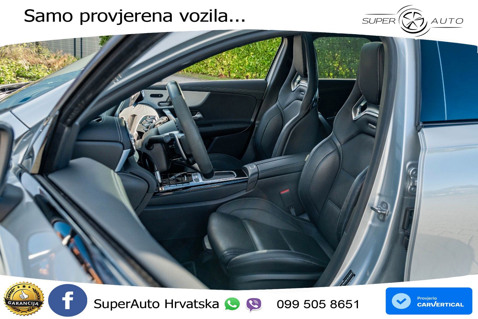 Mercedes-Benz AMG A 45 S 4MATIC+ AMG SPEEDSHIFT DCT 8G ACC+HEAD+GR SJED+360+PANO