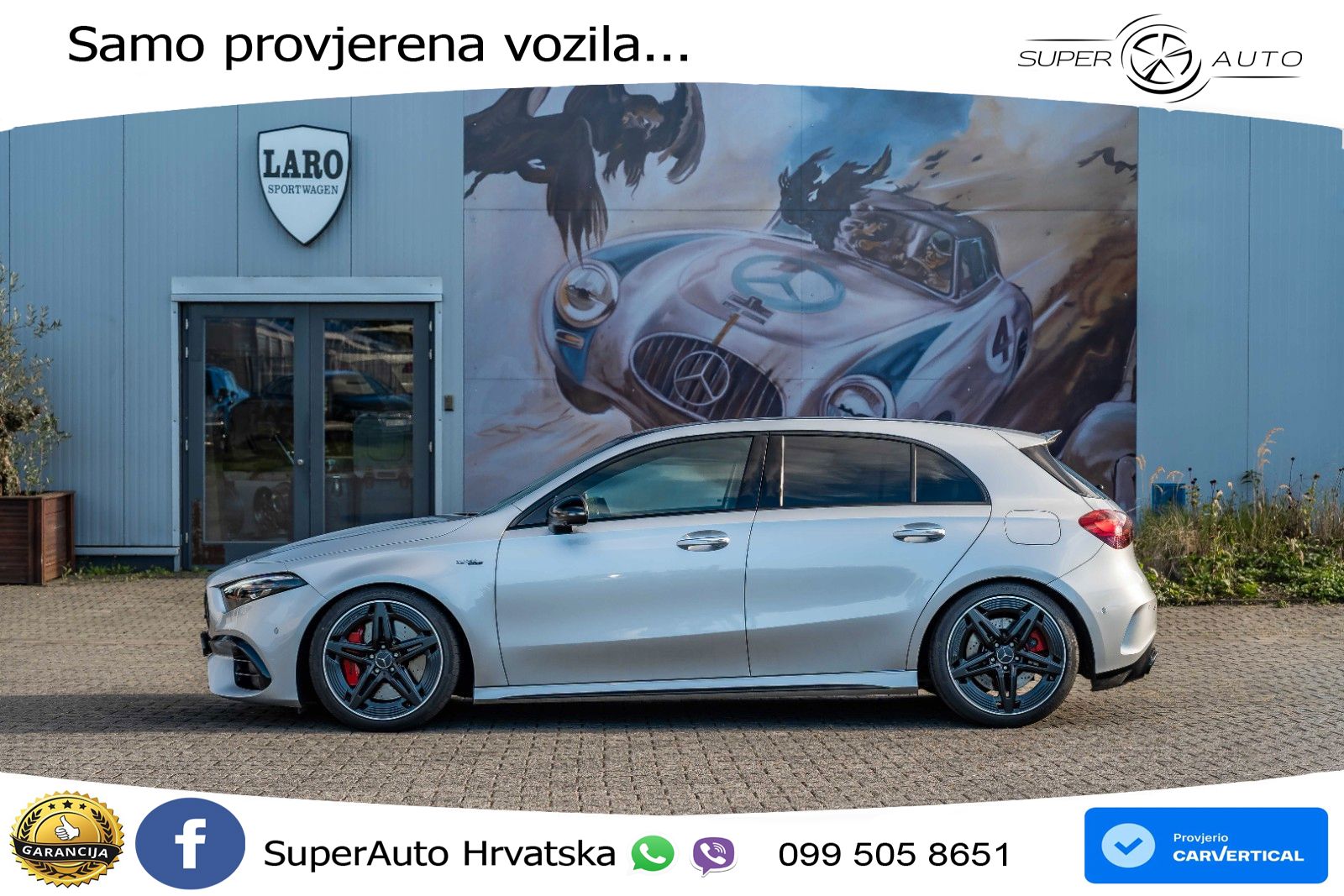 Mercedes-Benz AMG A 45 S 4MATIC+ AMG SPEEDSHIFT DCT 8G ACC+HEAD+GR SJED+360+PANO