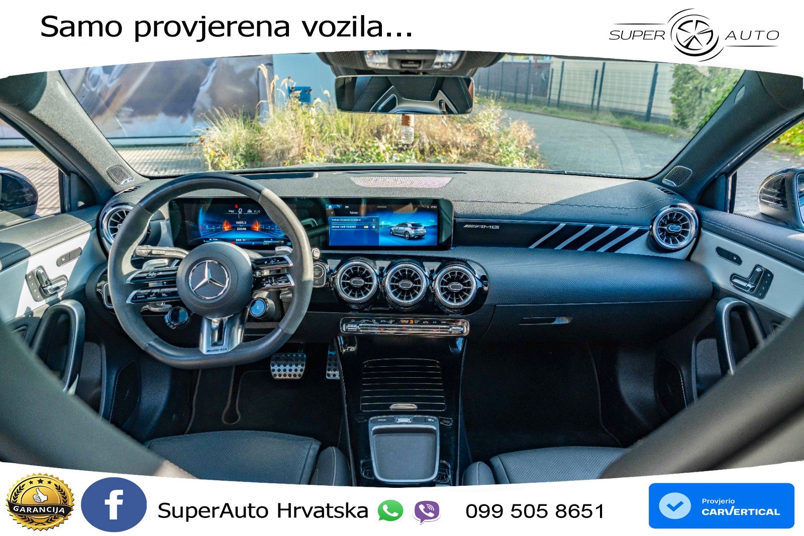 Mercedes-Benz AMG A 45 S 4MATIC+ AMG SPEEDSHIFT DCT 8G ACC+HEAD+GR SJED+360+PANO