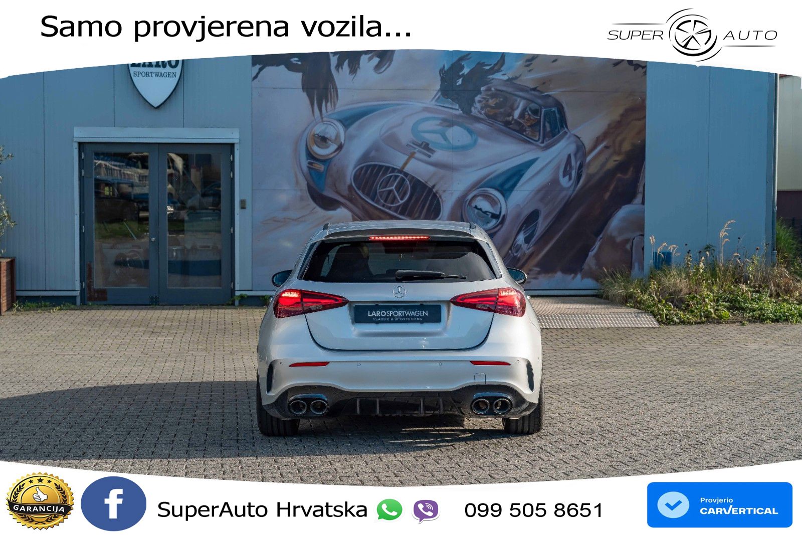 Mercedes-Benz AMG A 45 S 4MATIC+ AMG SPEEDSHIFT DCT 8G ACC+HEAD+GR SJED+360+PANO