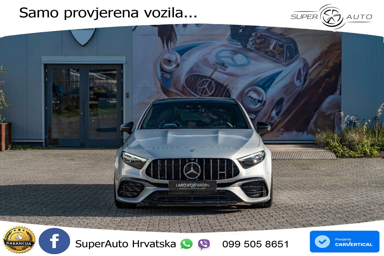 Mercedes-Benz AMG A 45 S 4MATIC+ AMG SPEEDSHIFT DCT 8G ACC+HEAD+GR SJED+360+PANO