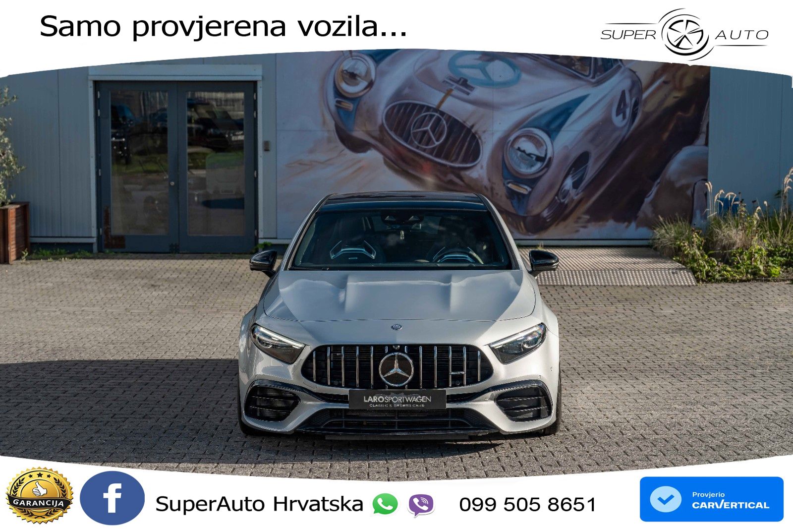 Mercedes-Benz AMG A 45 S 4MATIC+ AMG SPEEDSHIFT DCT 8G ACC+HEAD+GR SJED+360+PANO