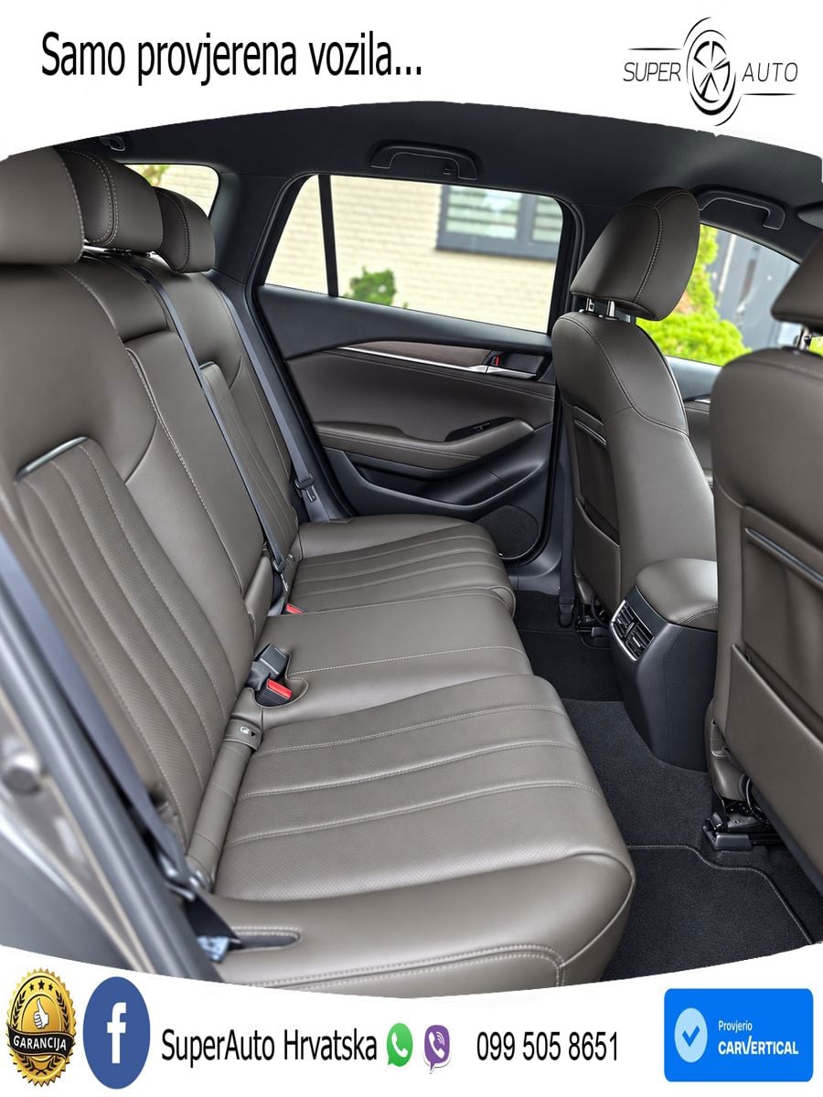 Mazda 6 Sport Combi 2.2 SKYACTIV-D (184 KS) SKYACTIV-Drive LED+GR SJED+ACC