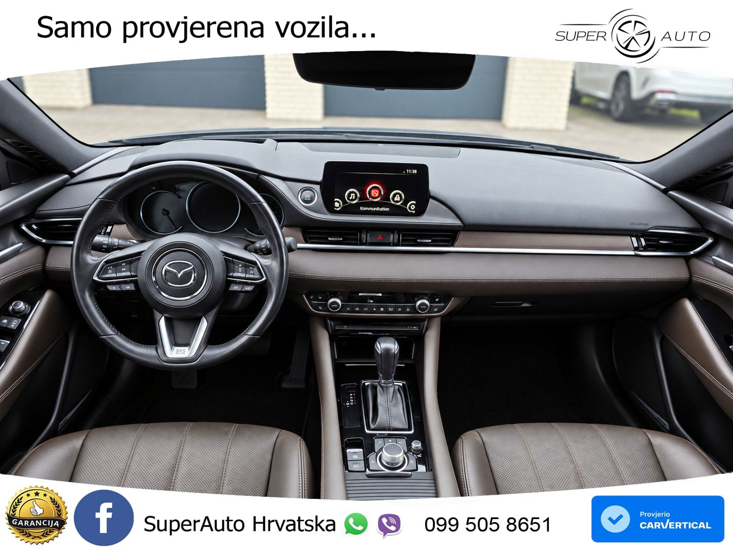 Mazda 6 Sport Combi 2.2 SKYACTIV-D (184 KS) SKYACTIV-Drive LED+GR SJED+ACC