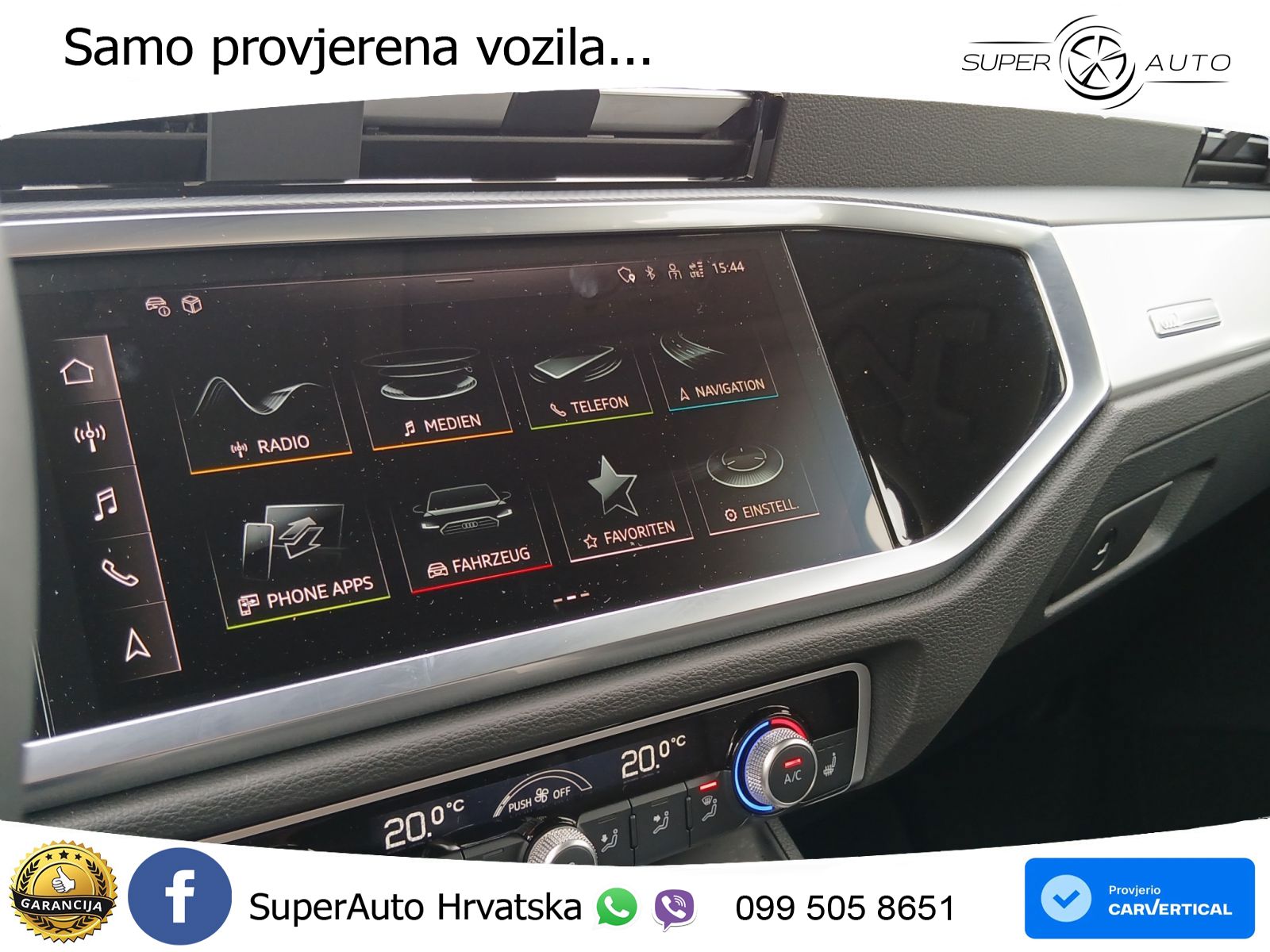 Audi Q3 35 TFSI (150 KS) S tronic advanced LED+GR SJED+ACC