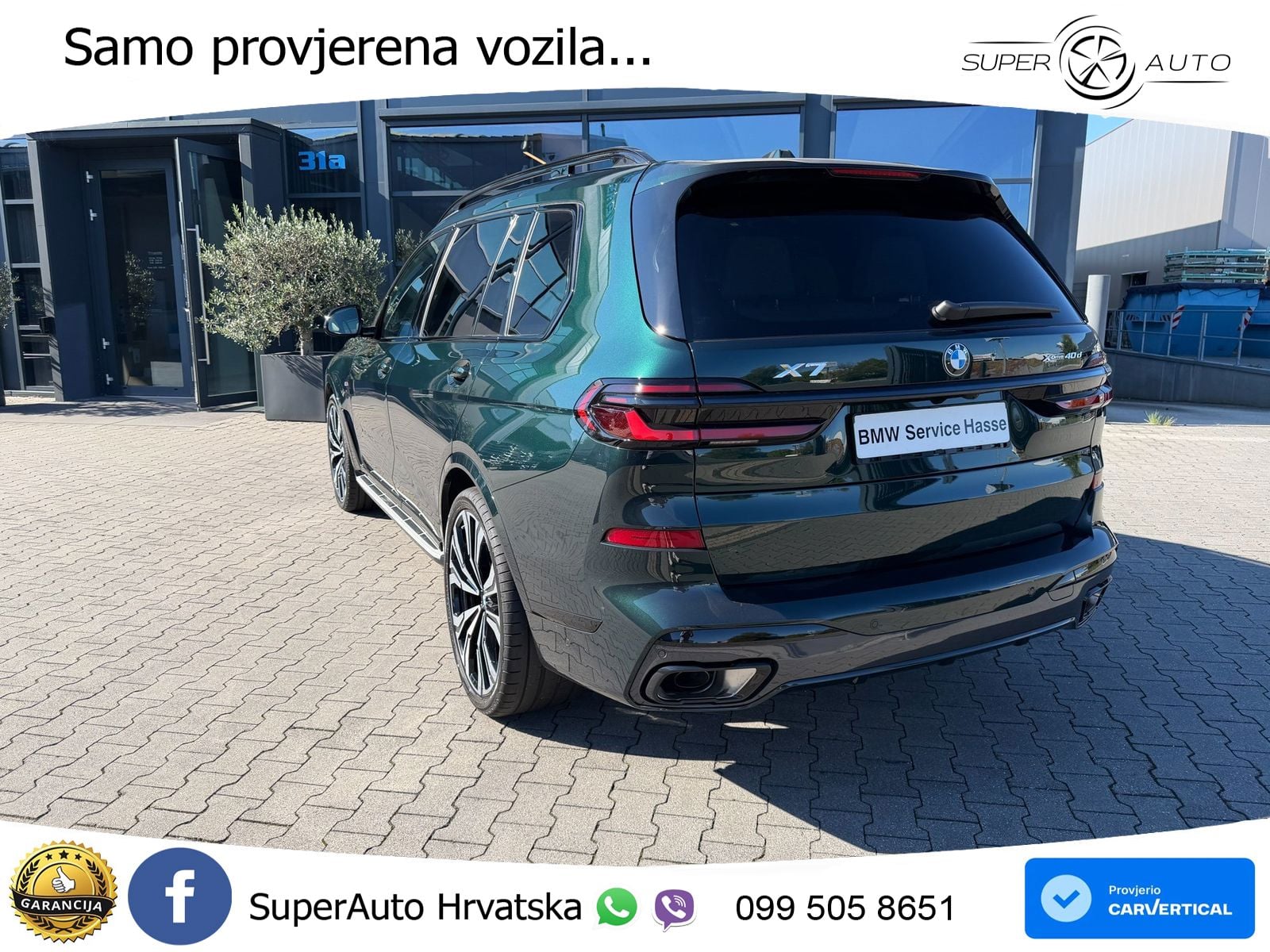 BMW X7 40d (352 KS) xDrive Steptronic M Sport LED+GR SJED+ACC