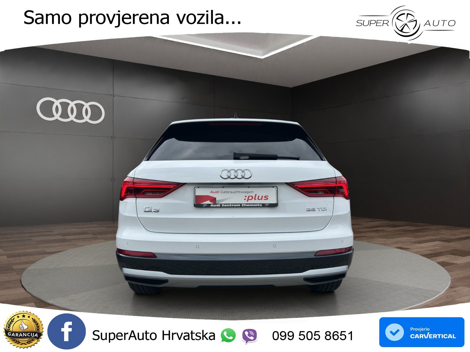 Audi Q3 35 TDI (150 KS) S tronic LED+GR SJED+ACC