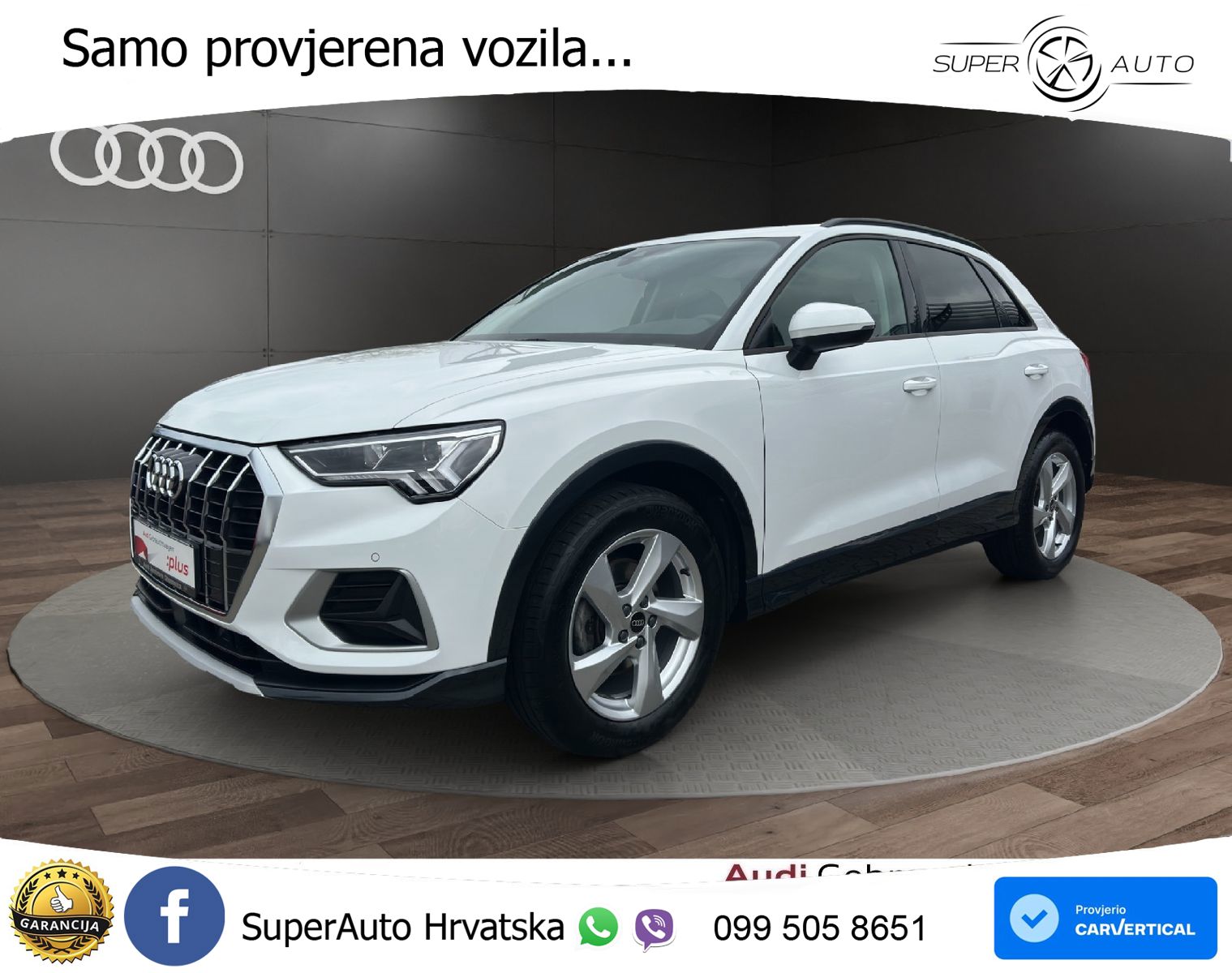 Audi Q3 35 TDI (150 KS) S tronic LED+GR SJED+ACC