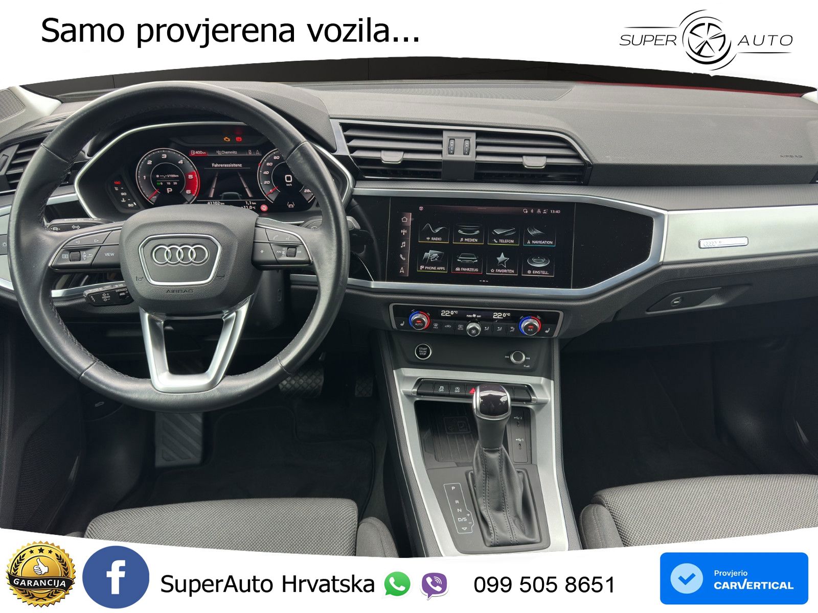 Audi Q3 35 TDI (150 KS) S tronic LED+GR SJED+ACC
