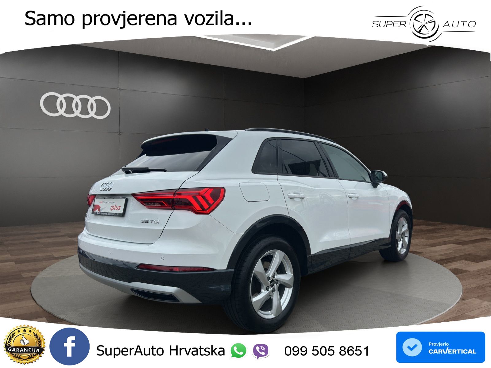 Audi Q3 35 TDI (150 KS) S tronic LED+GR SJED+ACC