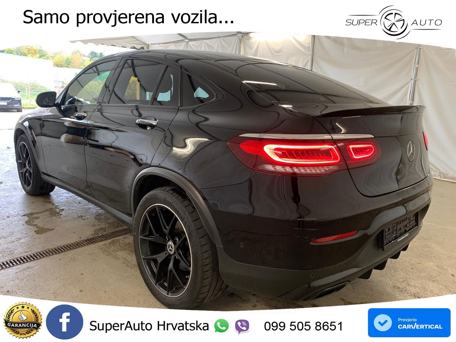 Mercedes GLC Coupe 220d (194 KS) 4MATIC G-TRONIC LED+GR SJED+ACC